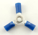 Blue 16 - 14 Gauge Nylon 3-Way